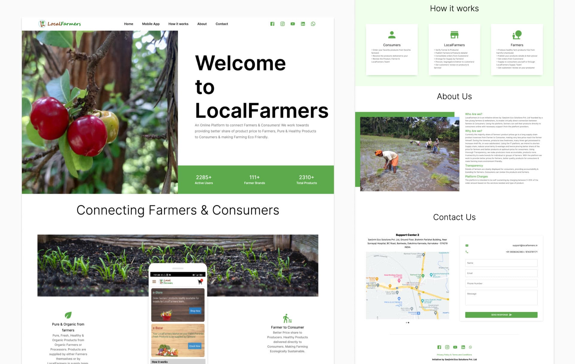 LocalFarmers — Bridging farm to table, directly.